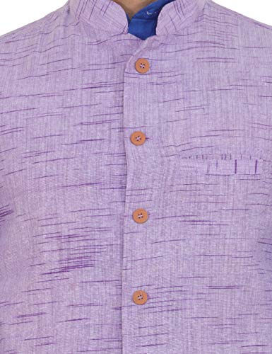 Image of LATEST CHIKAN Men's Textured Nehru Jacket