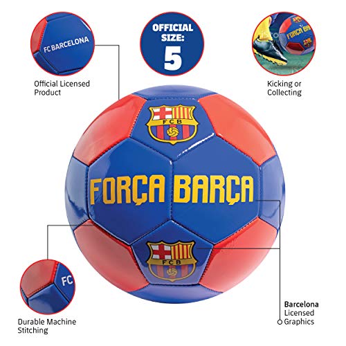 Bola De Futebol De Campo, Barcelona, Maccabi, Azul e Vermelho