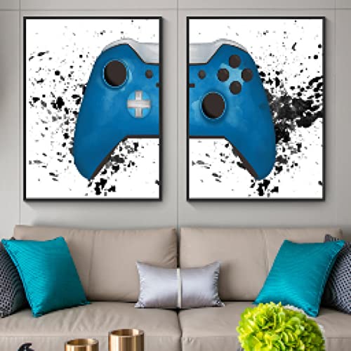 Affiche Gaming pour Chambre de Garçon | Toile Déco Gamer 40x60cm