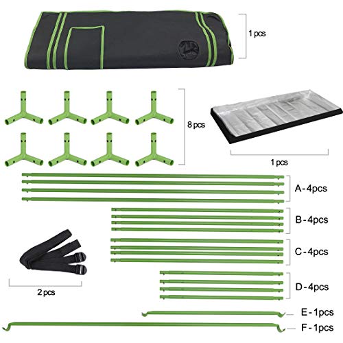2x4 Indoor Grow Tent Kit for Home Plant Farmers