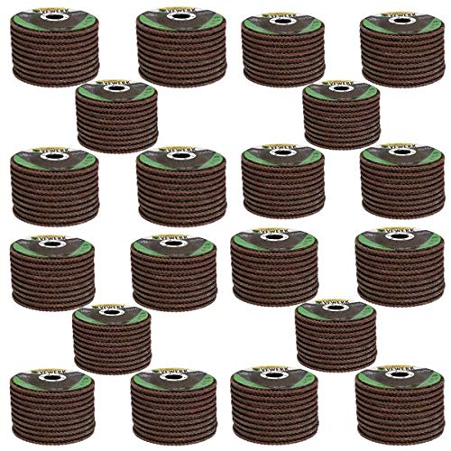 Disques plats 120 grit pour meuleuse d'angle 115mm lot de 200 pièces pour ponçage