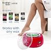 Descubre la mejor manicura y pedicura de LugoPulsa aqui 👈🏼 y pide cita Calentador-de-Cera-Electrico-profesional-con-LCD-Kit-de-Depilacion-Spa-casero-para-Brazos-Axilas-Piernas-y-Bikini-4-paquetes-de-perlas-de-cera-de-100g-y-20-varitas-Capacidad-500ml-Modelo-HR100