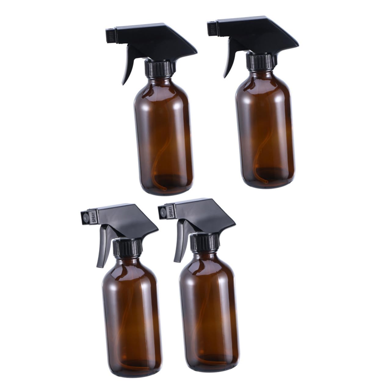 4 Stück 250 Ml Braune Sprühflaschen Aus Glas Nachfüllbare Glas Sprühflaschen Für Flüssigkeiten Aromatherapie Und Pflanzenpflege Mit Sprühkopf