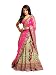 Shopaholic Women's Net Designer Lehenga Choli Free Size Multi