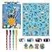 Fashion Angels Disney Stitch Journal Gift Set, Includes Journal, Stickers, Gel Pens, Erasers & Rolls of Tape, Ideal & Cute Stationery Set for Kids & Teens