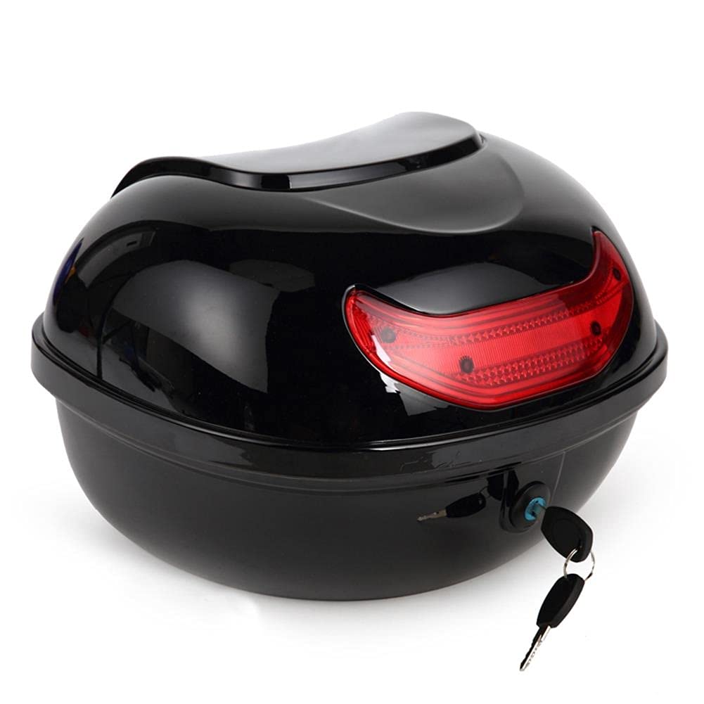 Baul Moto Universal Maleta Moto Caja Superior De Motocicleta 30L Almacenamiento De Bicicleta De Motocicleta Caja De Motocicletas Contratación Trasera De Almacenamiento Trasero (Color : C)