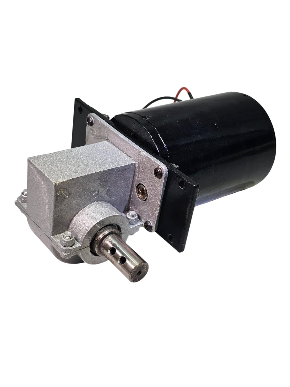 Attron Motors 24V~90V DC Worm Gear Motor 4~15 RPM 25 Kg·cm High Torque for Robotics, Automation, Conveyor Systems, CNC Machines & Industrial Applications-image-19