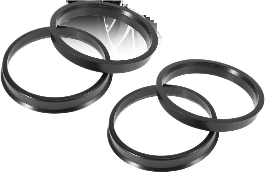 Universal Spacer 4pcs Car Hub Centric Rings Wheel Bore Center Spacer 64.1-60.1 65.1-63.4 72.6-63.4 74.1-64.1 74.1-66.1 74.1-67.1mm Hubcentric Wheel Spacers(74.1-67.1mm)