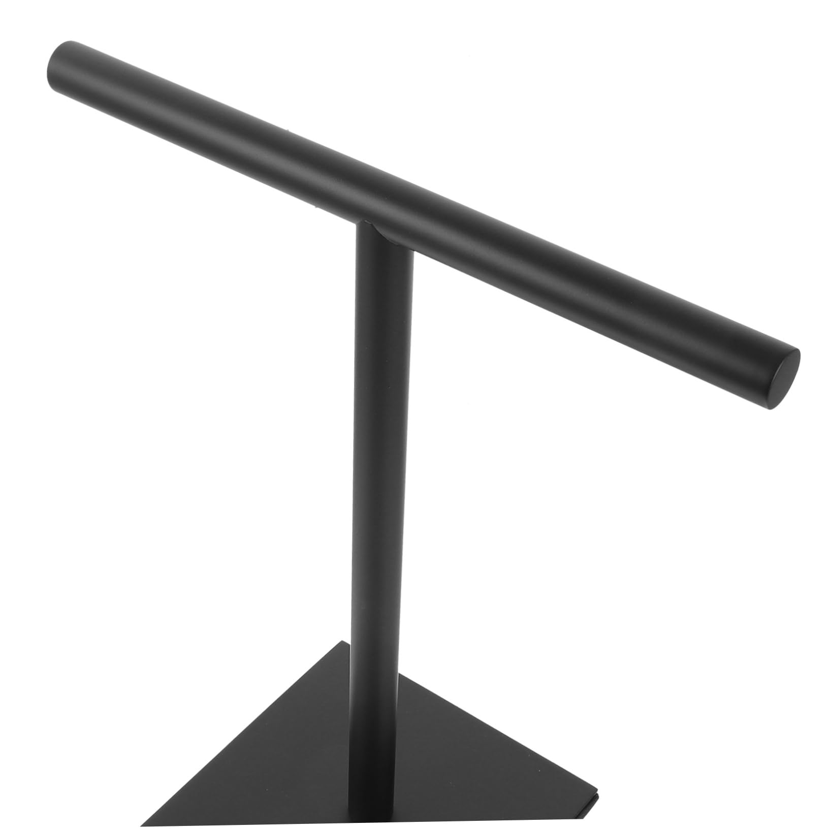 UKCOCO Toallero de Pie de Acero Inoxidable en Forma de T para Baño y Cocina, Soporte Vertical para Toallas Base Estable, Diseño Simple y Ahorro de Espacio
