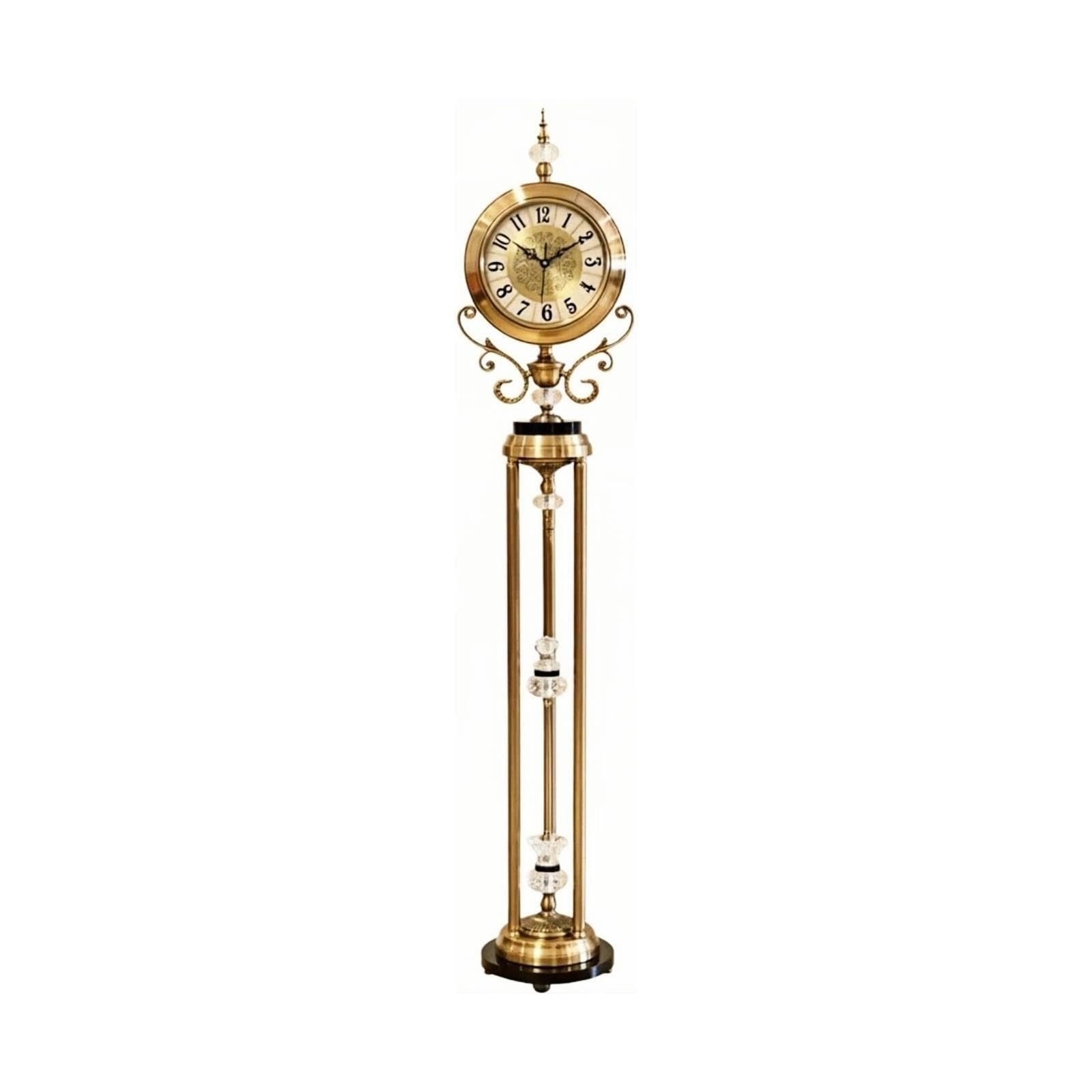 Reloj de Abuelo Reloj de pie de Metal con péndulo Europeo