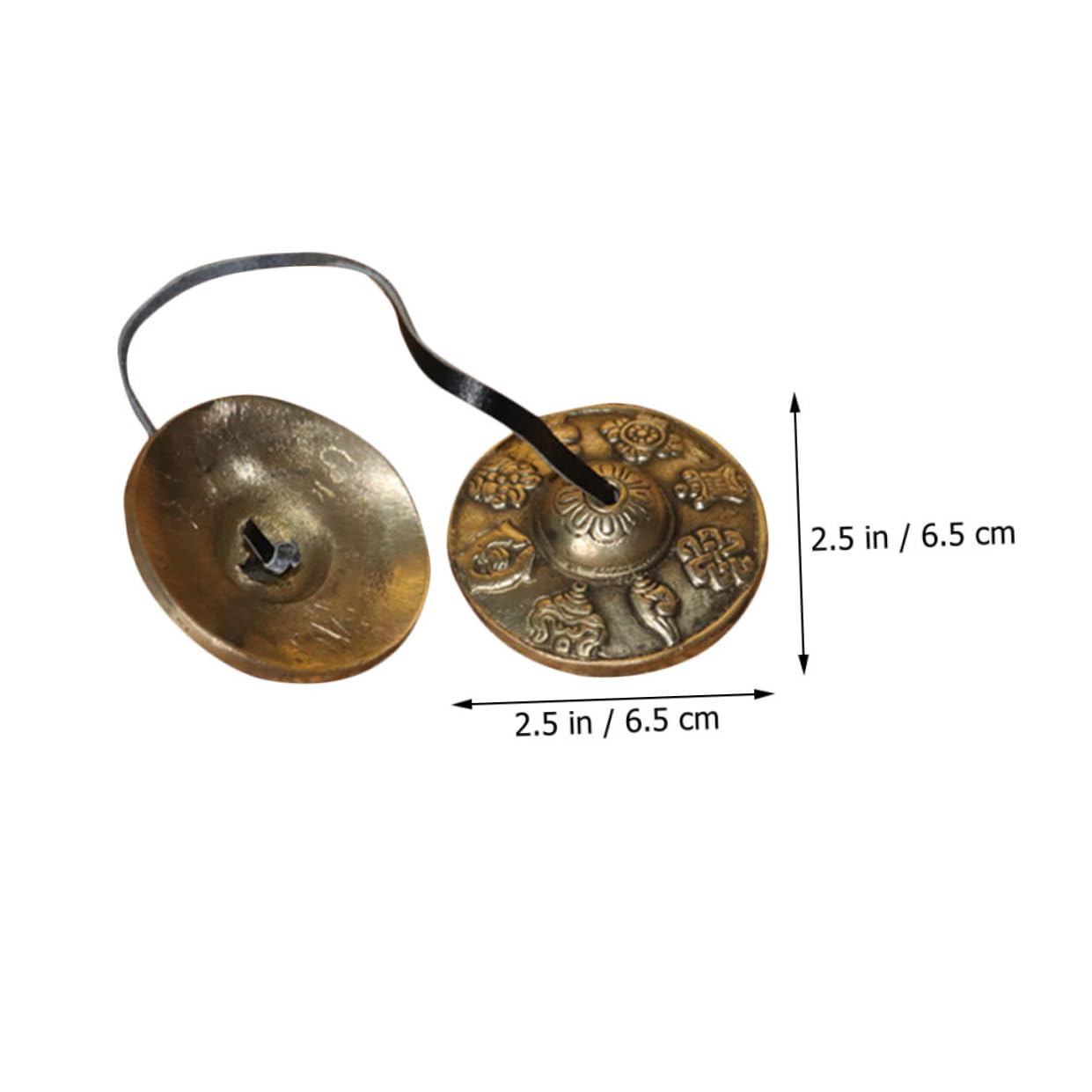 Nepal Meditationsbeckenglocke Aus Kupfer Paar Percussion Instrument Für Yoga Klangheilung Und Achtsamkeit Leicht Und Tragbar