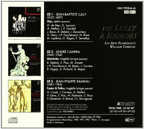 Musica Barocca Operistica Francese