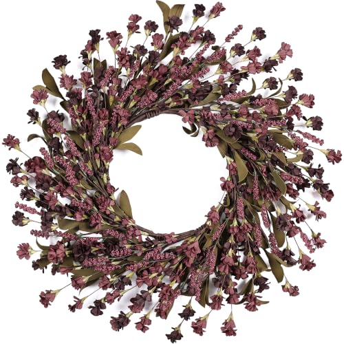 Image of Artgar Fall Wreath, 24 Inch Fall Wreaths for Front Door