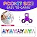 Fidget Hand Spinners 25 PC Color Bundle Bulk EDC Tri-Spinner Desk School Toy Anxiety Relief ADHD Student Relax Therapy Pack Combo Wholesale Green Red Black White Blue Yellow Glow Pink Glow Sky Blue1