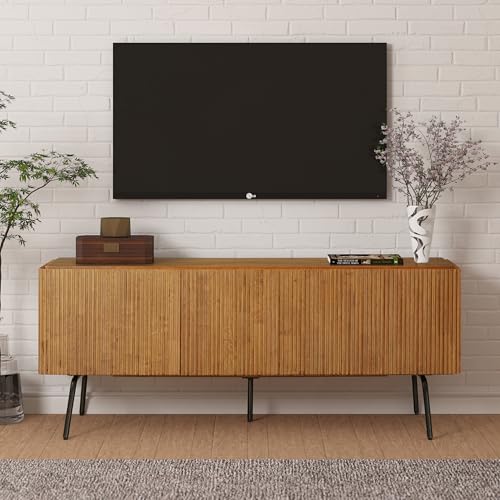 NTC Veil TV Stand with 3 Doors for TVs up