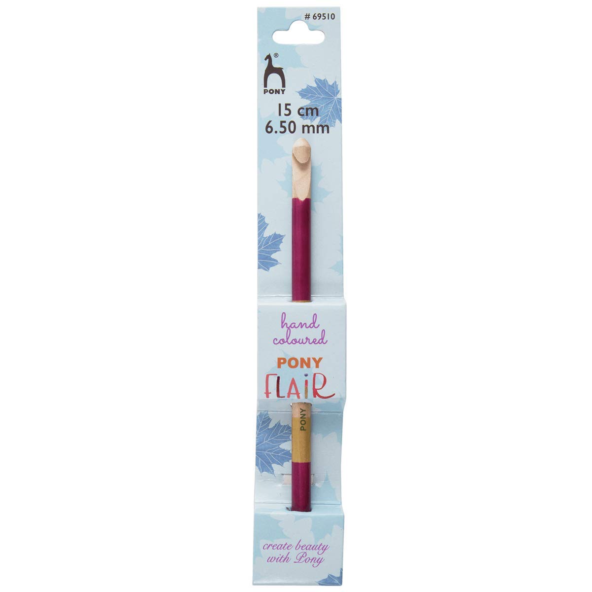 Pony Flair Hand Colored Crochet Hook - 15CM (6.50MM)