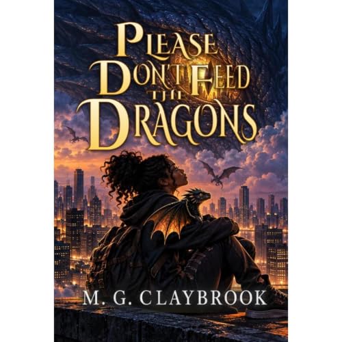 Please Don't Feed the Dragons Audiolibro Por M. G. Claybrook arte de portada