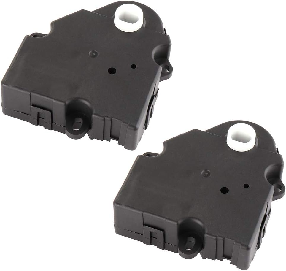 HVAC Blend Door Actuator OCPTY 604-112 Air Door Actuator Compatible 2003-2005 2007-2008 for Cadillac for Escalade,2003-2012 for Chevy for Silverado 1500,2003-2005 2007-2010 12 for Tahoe 2PCS