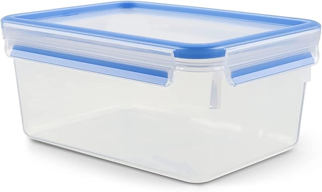 Tefal K3021512 MasterSeal Fresh Box, Plastic Food Storage Container, Keeps Food Fresher for Longer and 100 Percent Leakproof, 2.2 Litre
