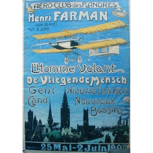 Impression sur toile Aero Club ARTICULOZY édition d'art premium