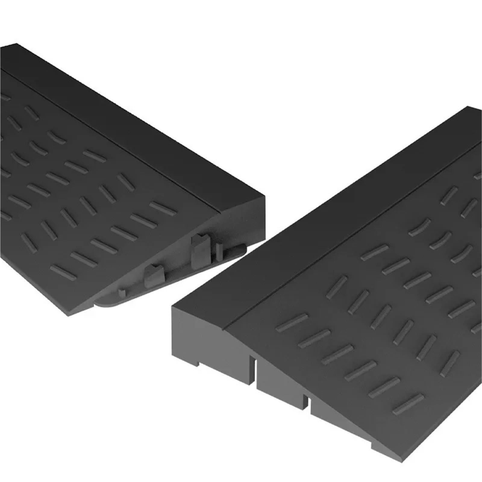 Accesorio De Barra De Umbral For Robot Barredor, Almohadilla De Escalada, Empalme De Escalones, Barra De Pendiente, Robot Aspirador, Herramienta Eléctrica De Limpieza Del Hogar(Black)