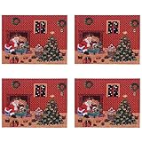 Photo Gallery hrtyvhin runner da tavolo per albero di natale, per impostazione stagionale, in cotone Photo Gallery hrtyvhin runner da tavolo per albero di natale, per impostazione stagionale, in cotone