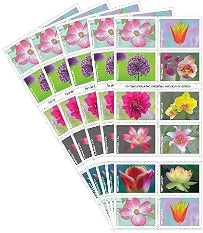 Floral Forever Stamps (20-Pack)