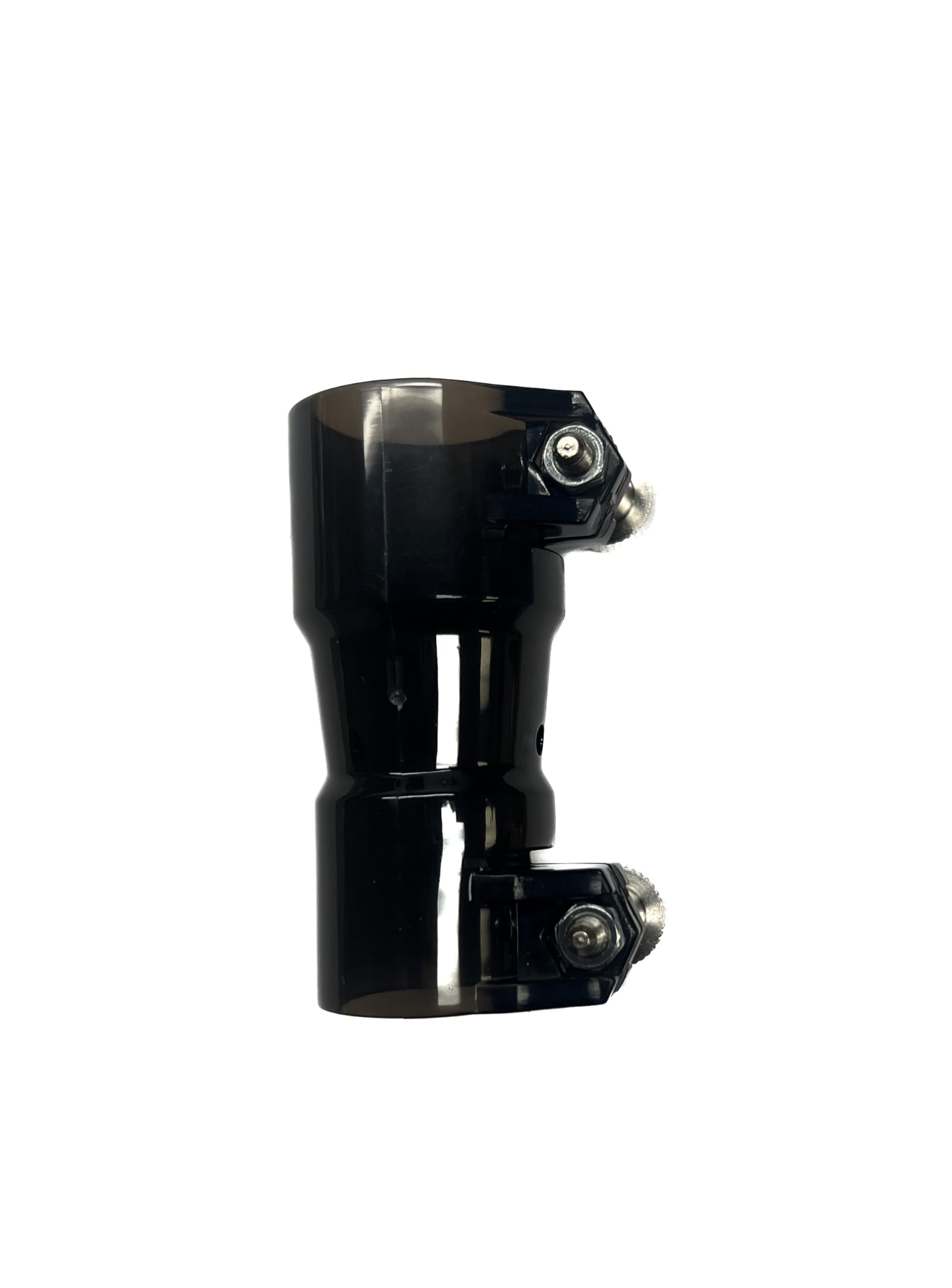 Toxic Performance Paintball Hopper Feed Neck Adapter, 3/4 inch to 1 inch, Black