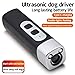 Dog Bark Deterrent Device por, Anti Barking Devices, Lightweight and Portable, One-Button Driving/Training, Three Adjustable Levels, Dual Flashing Lights, for All Dogs (Orange)