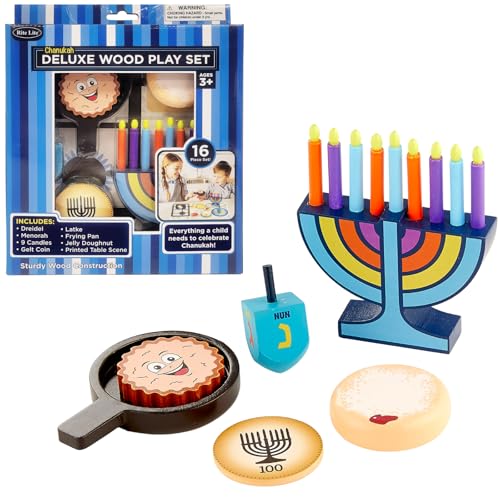 Melissa and Doug Wooden Menorah