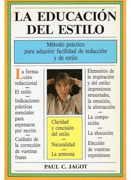 Paperback 405. LA EDUCACION DEL ESTILO. RCA. [Spanish] Book