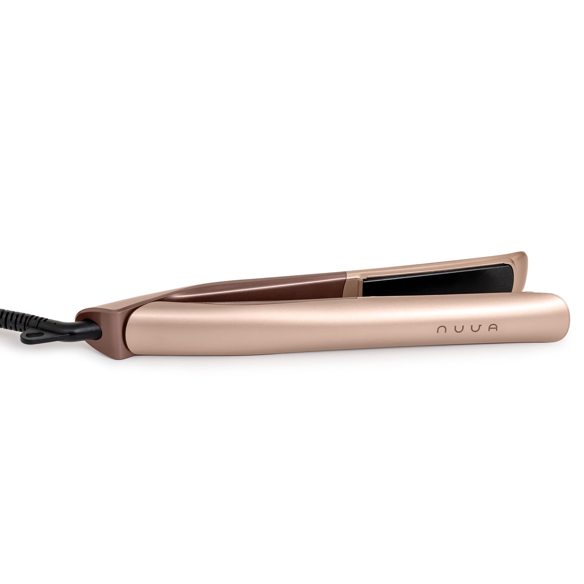 Nuva Silk by Energy Sistem – Plancha de pelo profesional 185°C – placas cerámicas flotantes nano-silk – anti-frizz – ondas y alisado rápido – apagado automático 60 min – cable giratorio 3 m