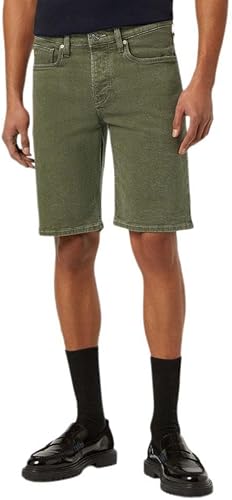 Scotch & Soda Ralston Denim Short Pantalones Cortos Denim Hombre, Military, 30W