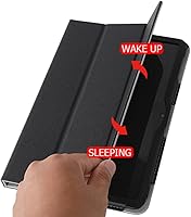 Vista 3 de Funda para TECLAST T40S Tablet de 10.4 pulgadas, cuero sintético de alta calidad, delgada, con soporte plegable, funda protectora para TECLAST T40S