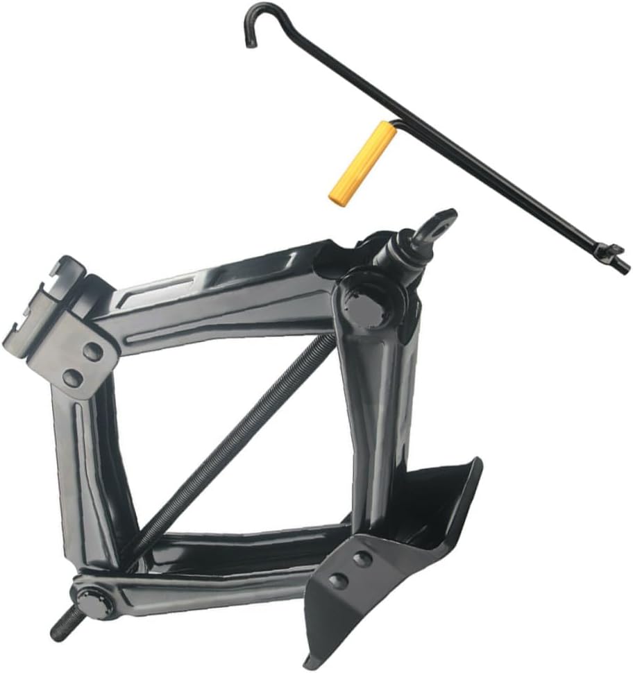 2.5 Ton Car Scissor Jack Hand Cranking Auto Jack Tire Repair Tool Portable Vehicle Lift for Emergency Roadside Use Random Color
