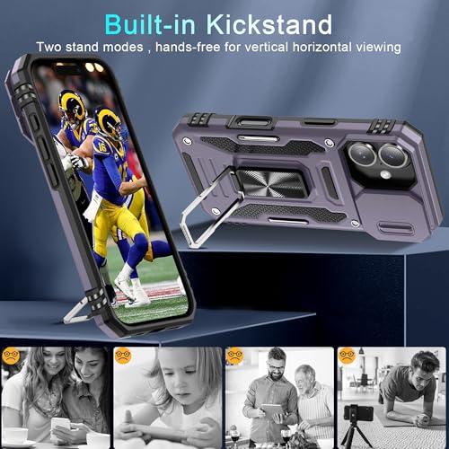 Coque iPhone 16 avec béquille pour regarder vos vidéos en mains libres