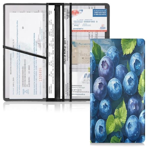 Organizador para Documentos Auto Azul miniatura 2
