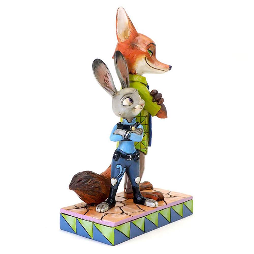 Amazon.co.jp: enesco Disney Traditions ズートピア ジュディ＆ニック