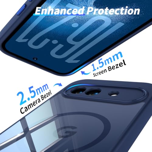 Image of Magnetic Case with Clear Back for Google Pixel 10a, Fit for MagSafe