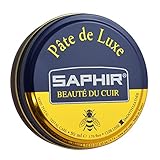 auto farbpolitur Verschluss: Hellbraun Saphir [Safir] beads Polierwachs 50ml Schuhputzmaschine anfeuchtende Komplementärfarbe polnischen 9.550.002 (hellbraun) [HTRC4.1]