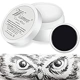 Wismee Black & White Cream Face Body Paint Clown Joker Zombie Vampire Halloween Costume Fantasy Makeup Foundation Fancy Dress Up Cosmetics Set Oil Painting Art
