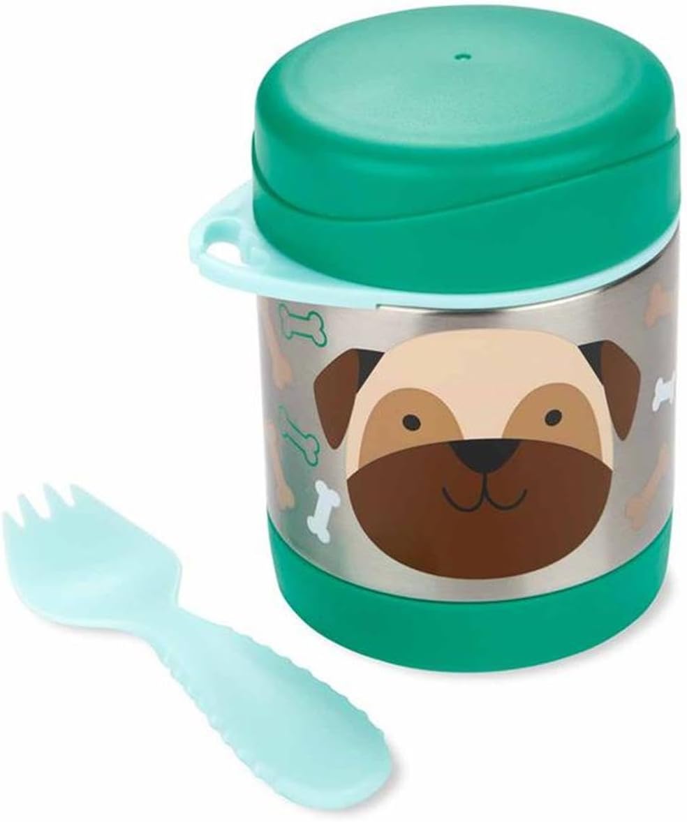 Skip Hop Zoo Food Jar Back to School, Pug