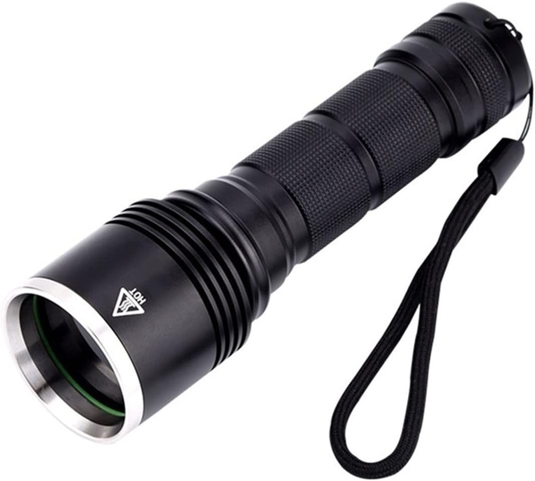 Professional Yooperlite Flashlight, 15W 365nm Flashlights USB Rechargeable Blacklight, for irradiating Stones and Yooperlites Hunting