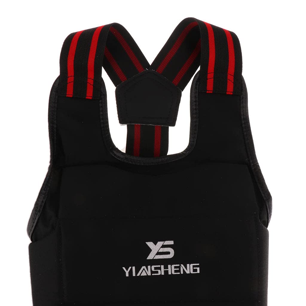 MagiDeal Protège-Poitrine Plastron pour MMA Karaté TKD Sport Doux et Confortable