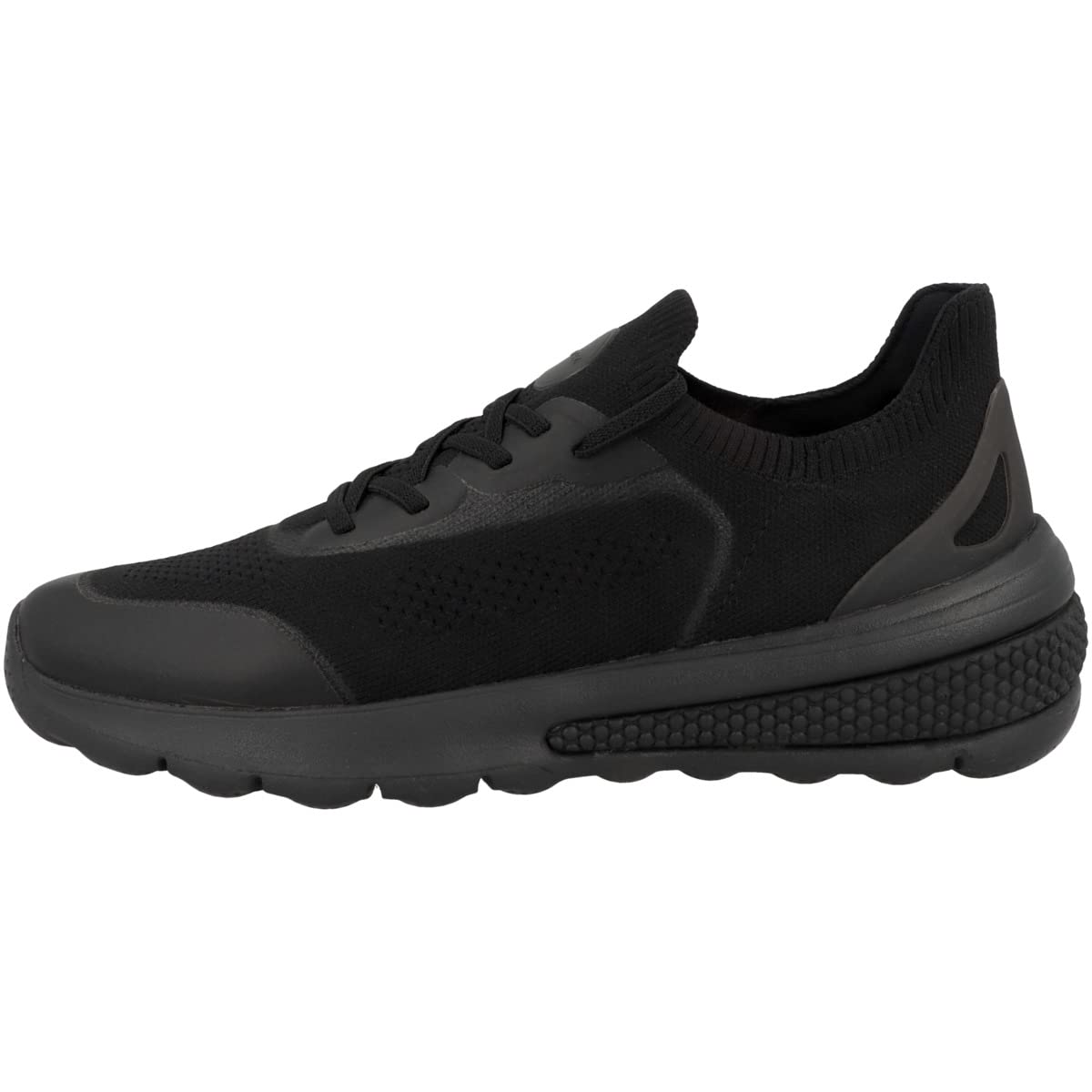 Geox Women's D Spherica Actif C Trainers, Black, 2.5 UK