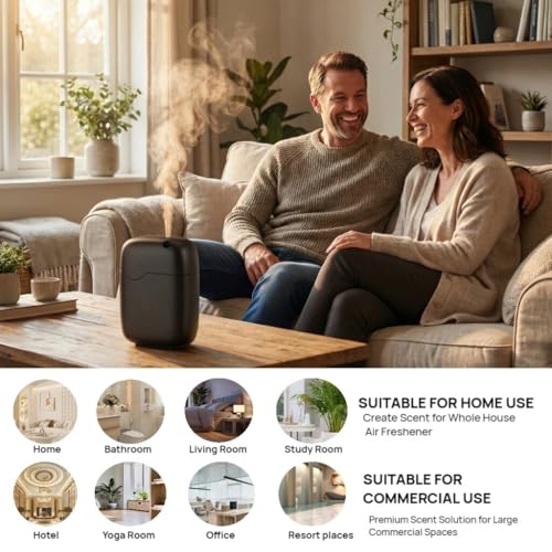 Difusor de Aceites Esenciales Kevinleo Sin Agua Bluetooth miniatura 5