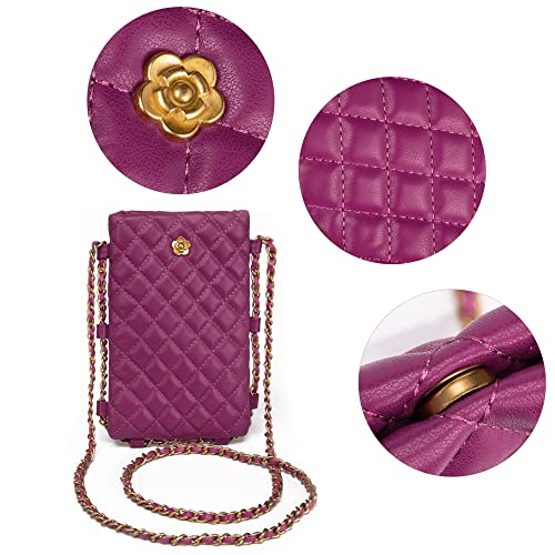 Image of Montana West Quilted Small Crossbody Bags for Women Trendy Cell Phone Purse