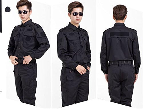 07武警士兵春秋常服 上下セット ジーベック 警備用 機動服上下セット【通年 / 長袖