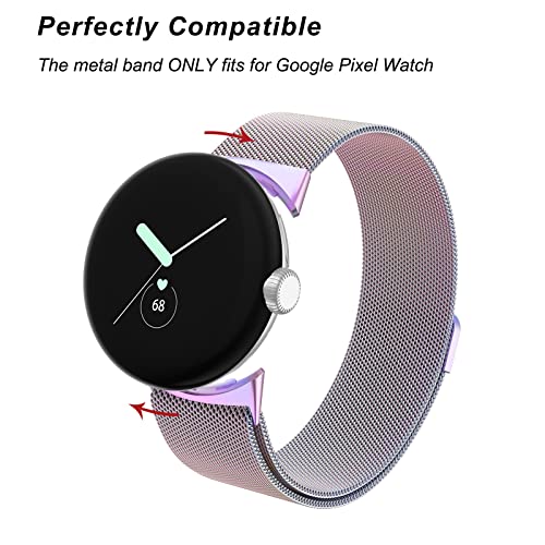 Amzpas Metal Band Compatible With Google Pixel Watch Bands For Women Men thumb #1