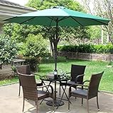 SuperGift.com 9.5kg Cast Iron Garden Parasol Base - Heavy-Duty Round Patio Umbrella Weight Stand with Adjustable Knob, For Outdoor Furniture Umbrella, Canopy, Gazebo, Parasol - Image 5